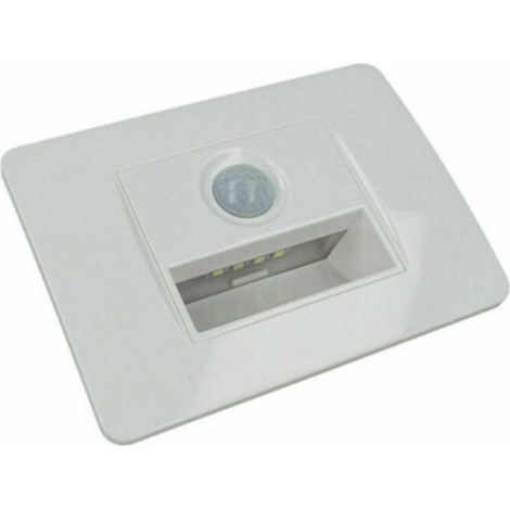 Faretto Segnapasso A Led Per Scatola 503 Con Sensore Movimento Luce Fredda 6500k Blanc (1/3)