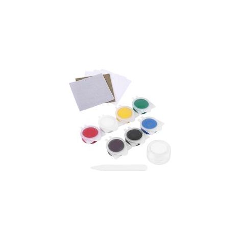 Kit universal de herramientas para la reparación de cuero automotriz en asientos de coche, sofás, para reparar arañazos, grietas y para su restauración.