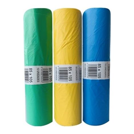 eliot g90 120 l. 85x105 gelb -Rolle 10u- deGemeinschaftsabfallsack -Rolle 10u-.