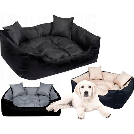 Cuccia per cani ecco box 145x115 cm impermeabile nera (1/5)