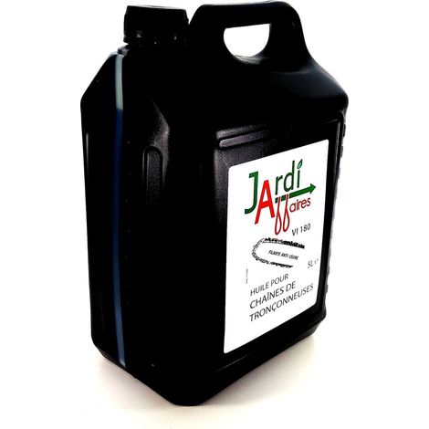 Huile de chaîne professionnelle VI 180° Jardiaffaires 5 litres