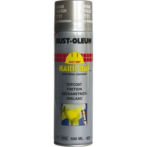 Acabado metálico casco de aluminio brillante aerosol 500 ml