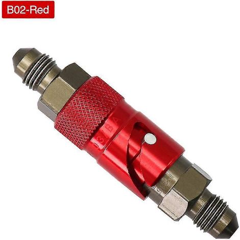 Alconstar - Kit adaptateur de raccord rapide pour durite de frein moto AN-3 en aluminium (compatible Honda et Yamaha) - B02 (1/5)
