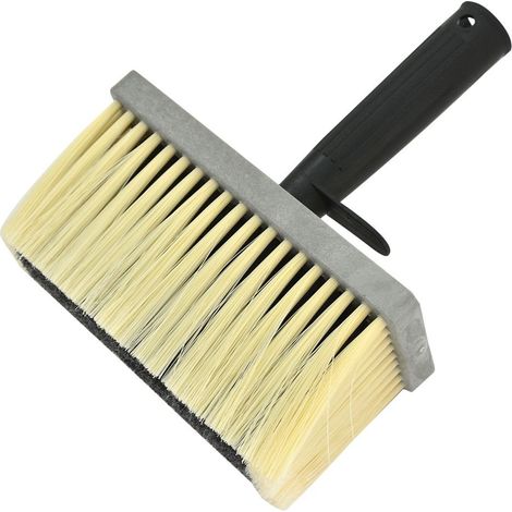 Nespoli Kleisterbürste 16,5 x 7 cm grau Deckenbürste Flächenstreicher Kleistern