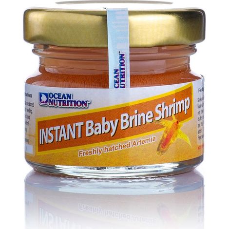 Ocean Nutrition Instant Baby Brine Shrimp - Alimento a Base de Artemia para las Primeras Etapas de Peces e Invertebrados - 20 g