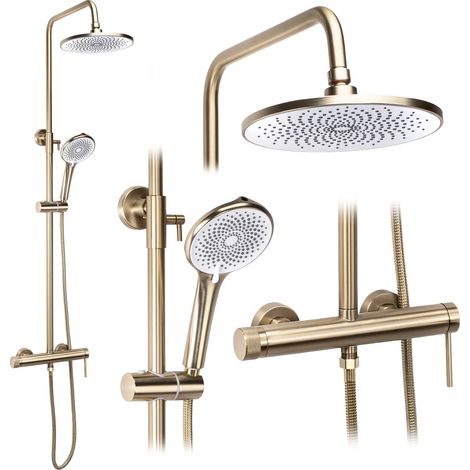 Ensemble De Douche Rea Js-H7023Bg  Brush Gold (1/5)