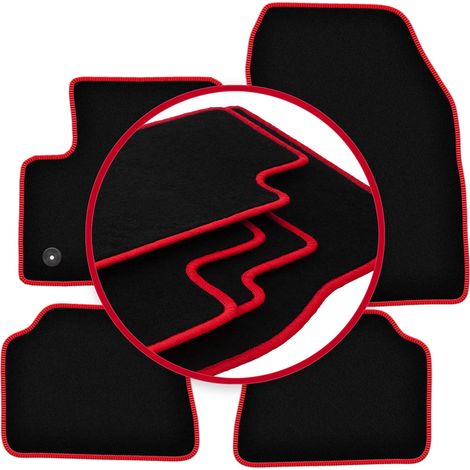 Tappetini auto CARLUX-RED per: Citroen e-C4 hatchback (2021-) (1/5)