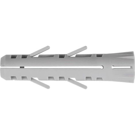 Cheville extensible, résistante à la corrosion, adaptée à plusieurs surfaces, idéale pour fixer des objets sur les murs et les plafonds.
