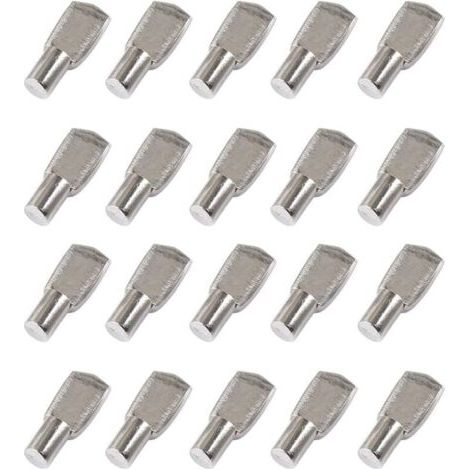 100 Pièces Support Etagere Goupille Support Etagere Chevilles de Support D'étagère de Support D'étagère
