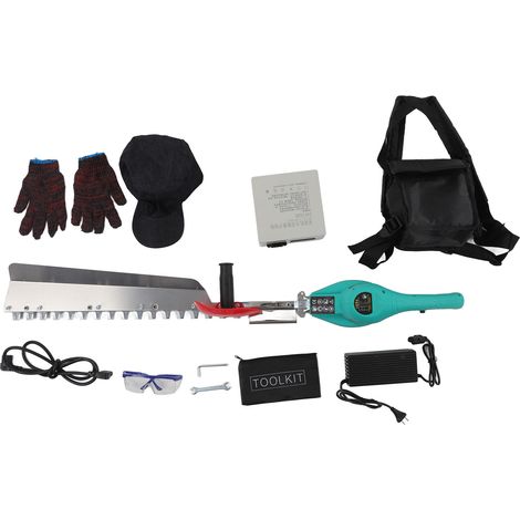 24V taille-haie à lame unique 800W, coupe-bordures électrique DC rechargeable, sécateur haie AC110-240V prise américaine (1/5)