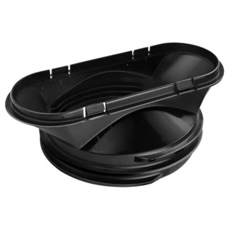 QORVA
-Tuyau d'échappement pour climatiseurs mobiles, sèche-linge, hottes, anneau noir..
