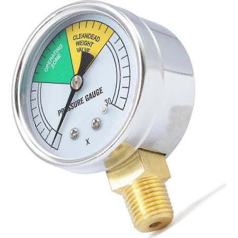 Multifunktionales Manometer 0-30 PSI für Lebensmittelverarbeitungsanlagen, kompatibel mit Schnellkochtöpfen. (1/5)