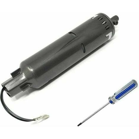 1 moteur de brosse à rouleau souple 20 W pour aspirateur Dyson V6 V7 V8 966792 966792 02, avec 1 x tournevis (1/4)
