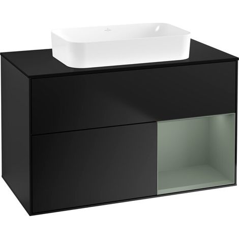 Villeroy & Boch F662GMPD Meuble sous-lavabo Finion F66 (1/2)