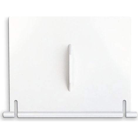 Skimmer Door - Pool Skimmer Flap - 14 x 12 cm - White Plastic Replacement Baffle for Inground Pool Skimmer - 1 Piece (1/5)