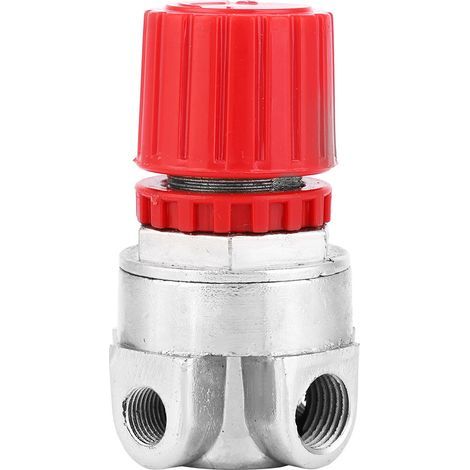 High-precision zinc alloy valve, 4 holes, pressure regulating control, air compressor accessories (1/5)