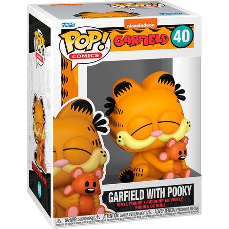 Funko POP Garfield 40 Garfield con Pooky Statuetta da collezione (1/2)