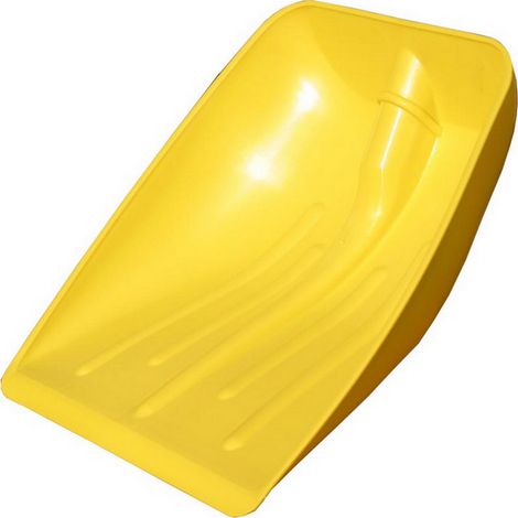 1PZ PALA MULTIUSO POLIPROPILENE DA NEVE cm. 41x38 col. giallo