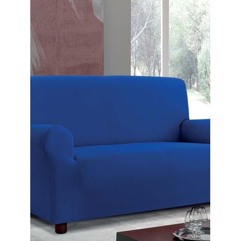 biélastique housse de canapé Bleu électrique, 1 place (1/3)