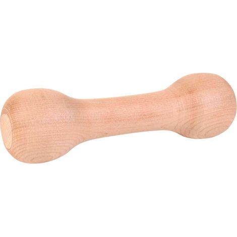 Haltère bois de traction, ronde 21 cm, env. 250 g