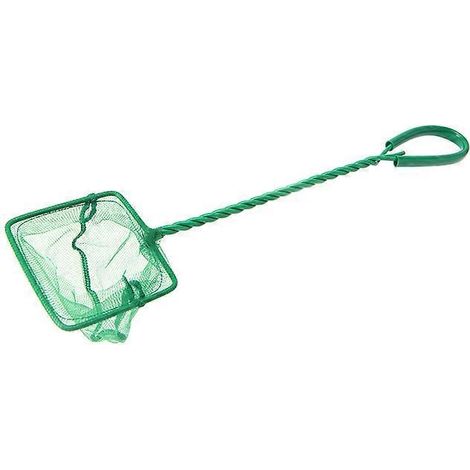 Aquarium-Fischernetz, ultrafeinmaschig, grün, sicher für kleine Fische und Garnelen, 5
