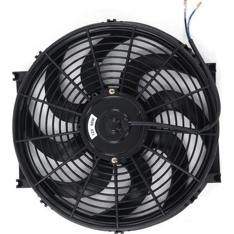 Geeignet für ultradünne 14-Zoll-Motorlüfter-Montagesätze, 12V 90W Push-Pull-Universallüfter.