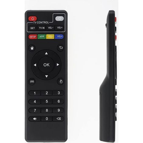 Mando a distancia de repuesto original para Android TV Box MXQ, MXQ Pro, M8C, M8S, M8N, M10, T95, T95N, T95X, H96, H96 Pro (1/5)