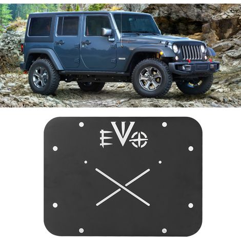 Cache de ventilation de hayon type EVO compatible avec Jeep Wrangler JK 2 ou 4 portes 07-18 (1/5)