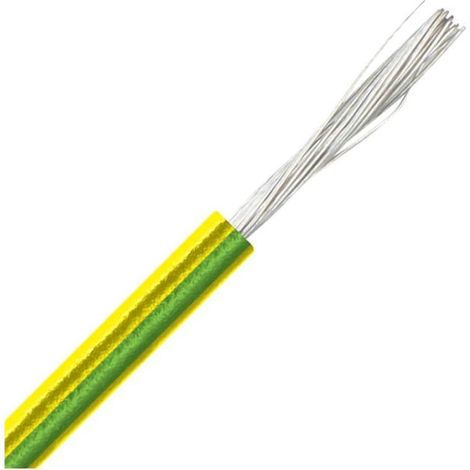Cavo sez.1,5 (awg 16) H07V2-K style 1015 giallo/verde