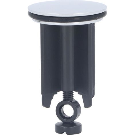Ablaufstopfen, Abflussabdeckung, europäische Ausführung, schwarz, 40 mm (1/5)