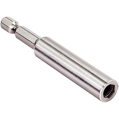 Porte-embout de visseuse magnétique 15,5 cm – Pour vis à tête hexagonale – Vissage rapide en série – Compatible avec DEWALT