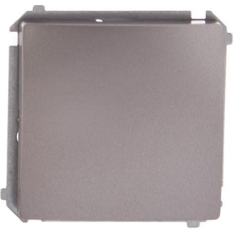 Simon Basic Einpol-Schalter, Schnellverbinder, Edelstahl BMW1.01/21