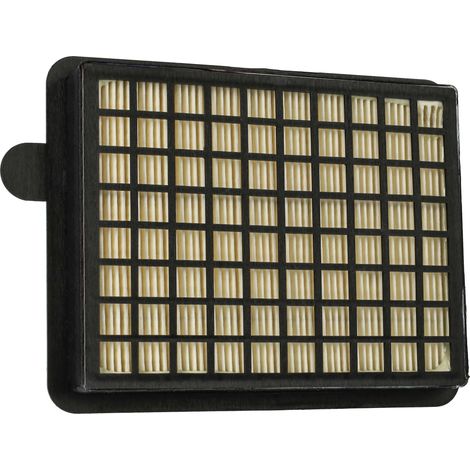 vhbw Staubsaugerfilter kompatibel mit Fakir Prestige 2000, 1900, 2300, 2100, Blue Line, Azuro, 1800 Staubsauger - HEPA-Filter Schwarz Weiß (1/4)