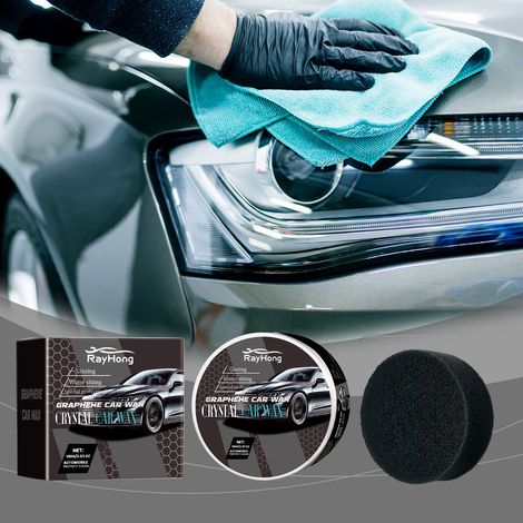 Car Coating Paste - Scratch Prevention, Gloss Enhancement, Stain Removal, Car Paint Coating Maintenance and Repair Agent -- Car Coating Paste 100g1 + Sponge1 (1/5)