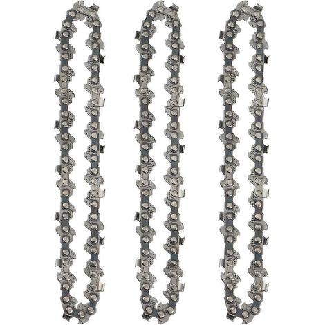3PCS 4 Inch Electric Saw Chain Lithium Battery Rechargeable Mini Saw Special Chain Hardware Tool Saw Chain (1/5)
