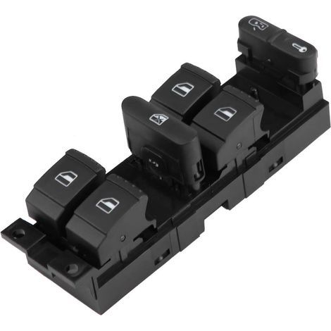 Unité de commutation + interrupteur de lève-vitre électrique bouton de commande de lève-vitre accessoire de remplacement de voiture 1J4 959 857D Convient pour B5 Seat Leon Toledo (1/5)