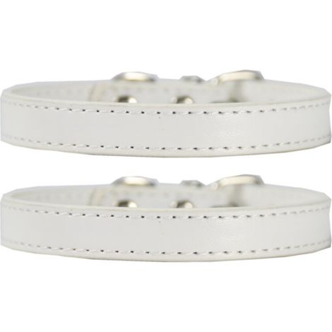 Collier Pour Chien - Cuir Synthétique Réglable - Pour Chats Et Chiens De Toutes Tailles - Multicolore (1/5)