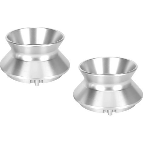 Ouvre-boîte de 25 cm en alliage d'aluminium poli, dispositif de chargement universel, adaptateurs NAB Hub pour Studer ReVox, Akai et Teac Silver (1/5)