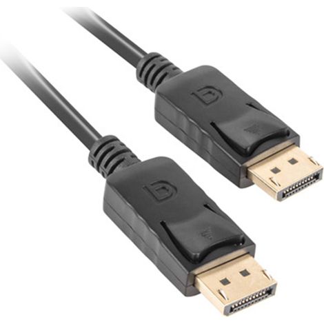 Câble DisplayPort Lanberg mâle/mâle 1 m 4K v1.2 noir (1/4)