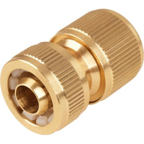 Schnellverbinder 1/2" - STOP Messing Khayner