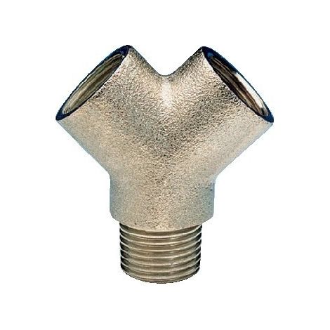 Corpo bolla maschio-femmina-femmina nichelata M/F/F 1/2" x 1/2" G0657N34 (1/2)
