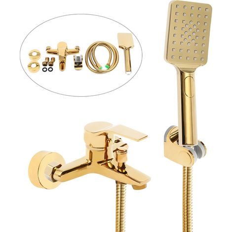 Handbrause-Set Duscharmatur für Badewanne Badewannenarmatur Duschset für Badewanne (1/5)