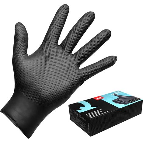 APP Quartz Q-GRIP Gants nitrile 8 mil taille XL 50 pièces (1/5)