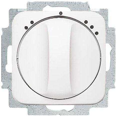 Busch-Jaeger Interruptor de ventilador - Inserto con impresión Símbolo "2-1-3" Interruptor giratorio, sin posición cero 1P blanco alpino - Reflex SI (2711 UCDRL-214), 2CKA001164A0144