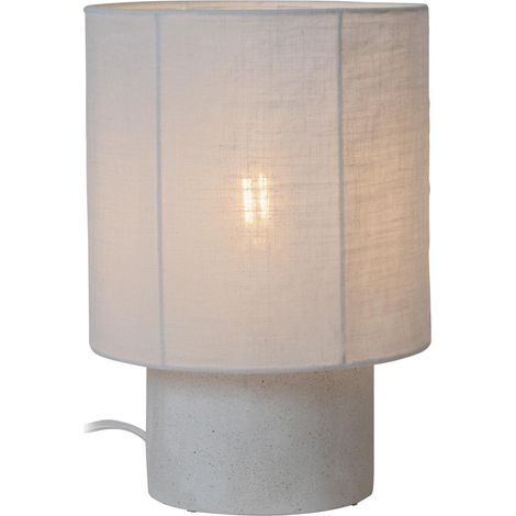 TISSAJA Lampe de tab.-Blanc (1/2)