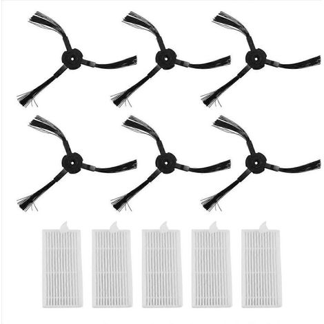 brosses latérales + 5 filtres pour aspirateur robot Lidl SilverCrest SSR 3000 A1 - Accessoires pour aspirateur (1/5)
