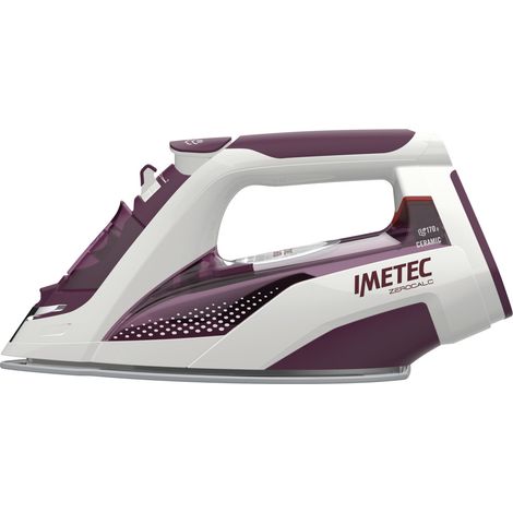 Imetec ZeroCalc Z3 3900 Trocken- & Dampfbügeleisen Keramik-Bügelsohle Violett, Weiß 2400 W