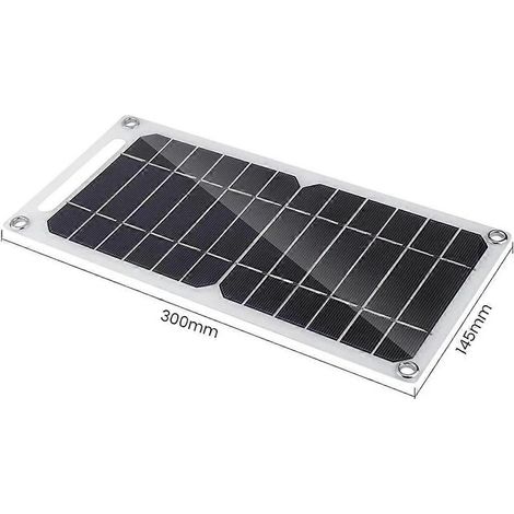 6W Solarpanel Outdoor-Wanderakku-Ladesystem Solarpanel-Kit