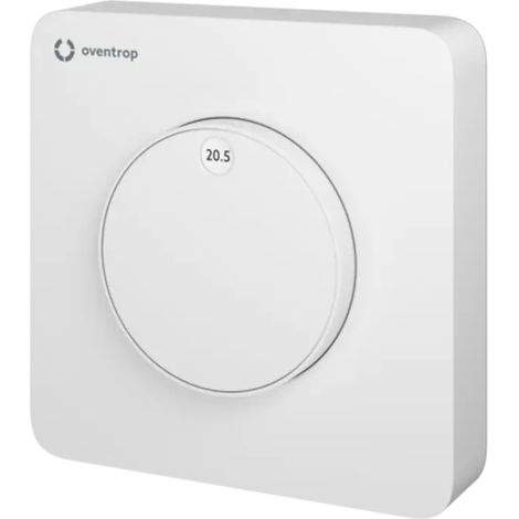 OVENTROP ClimaCon F 100 Termostato de ambiente para aplicaciones de dos hilos Calefacción o refrigeración, Slave 230 V AC, 1155010