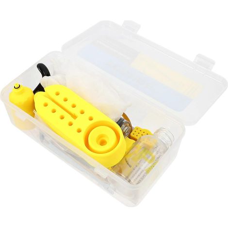 Kit de purge d'huile minérale pour freins à disque hydrauliques (2 kits) (1/5)